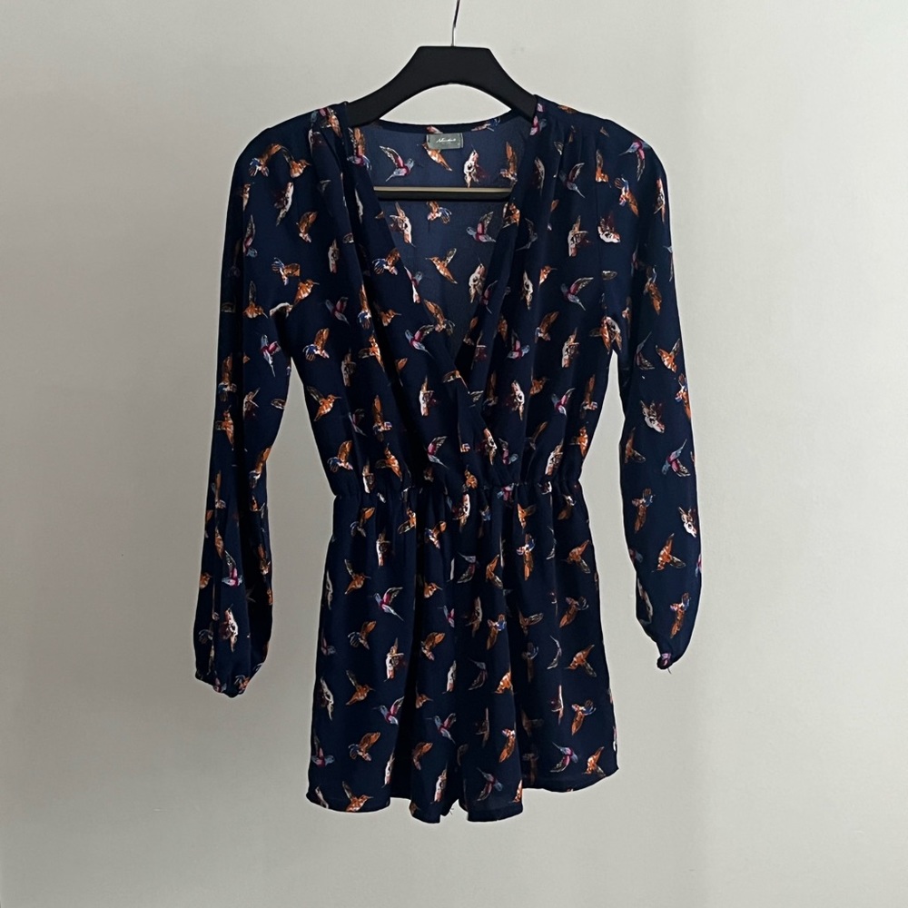 Studio by YDE Hummingbird Print Romper